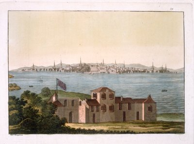 Veduta di Boston, da 